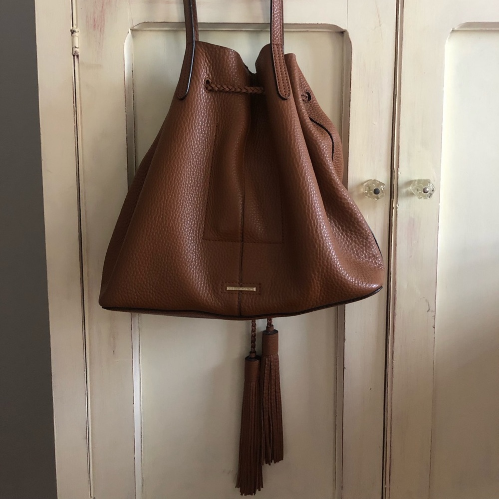 Rebecca Minkoff Bucket Bag with Fringe Tassles